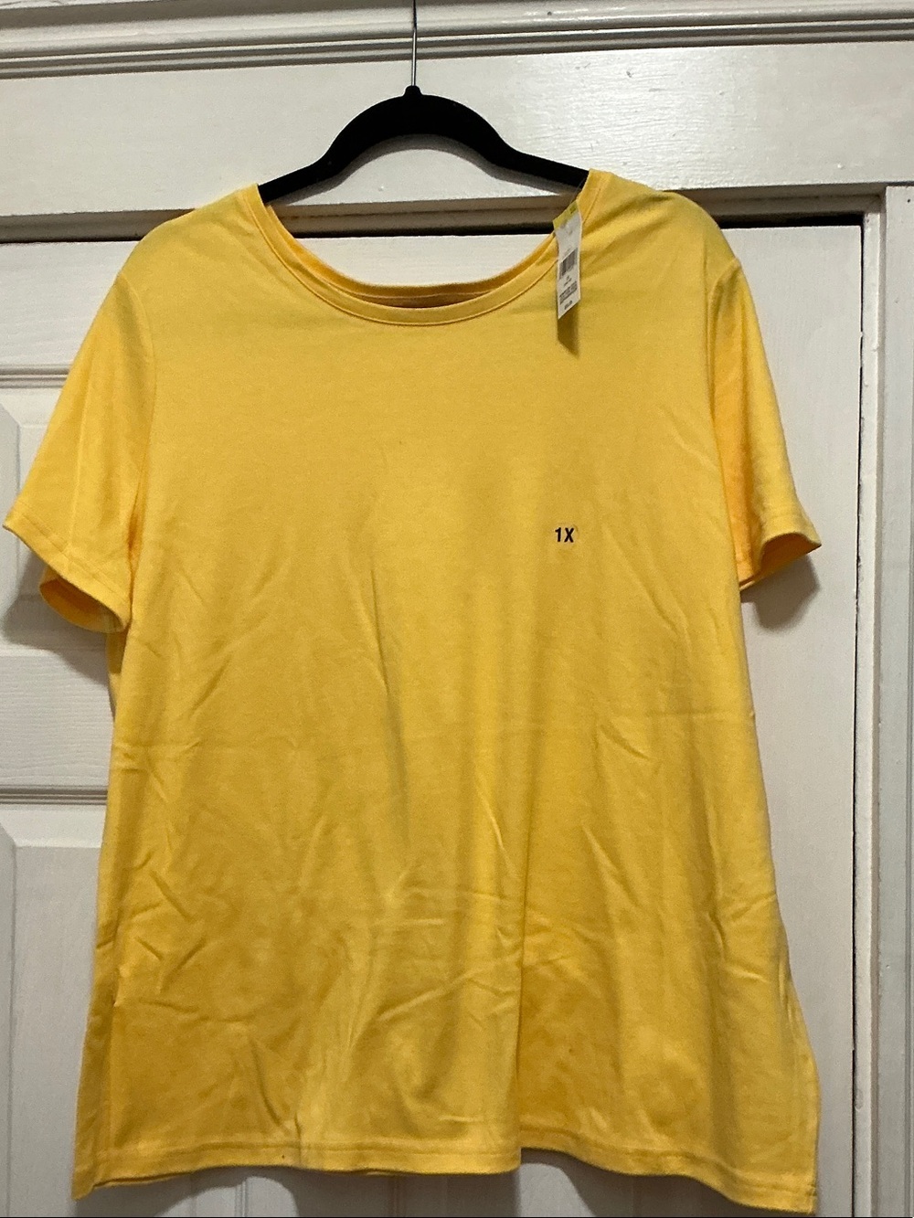 Laura Scott Yellow Short-Sleeve Tee